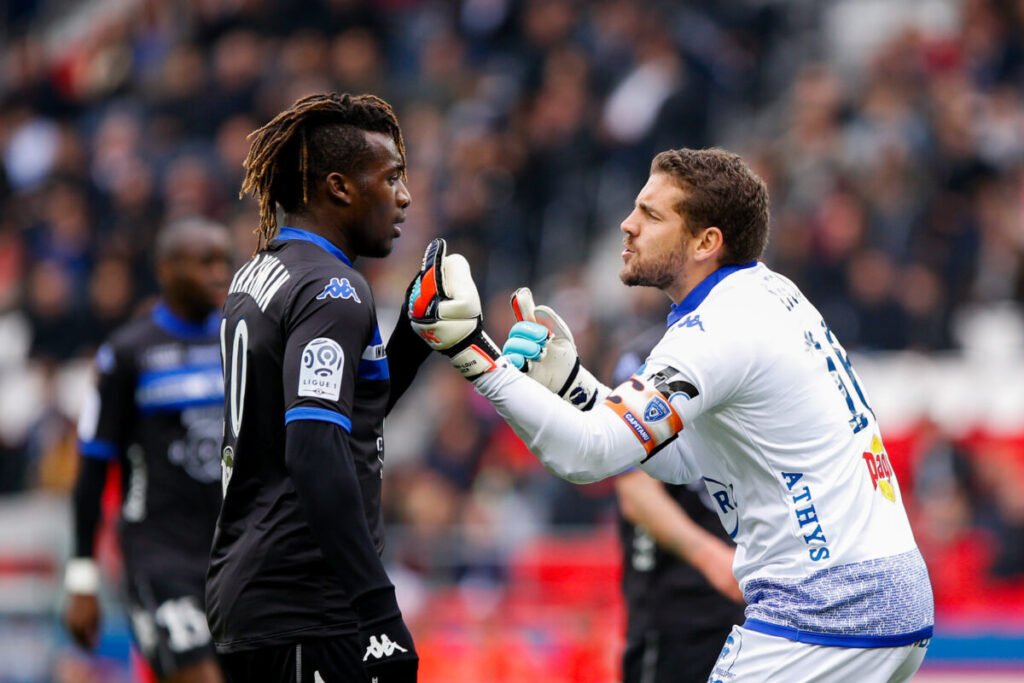 Jean-Louis Leca RC Lens Allan Saint-Maximin