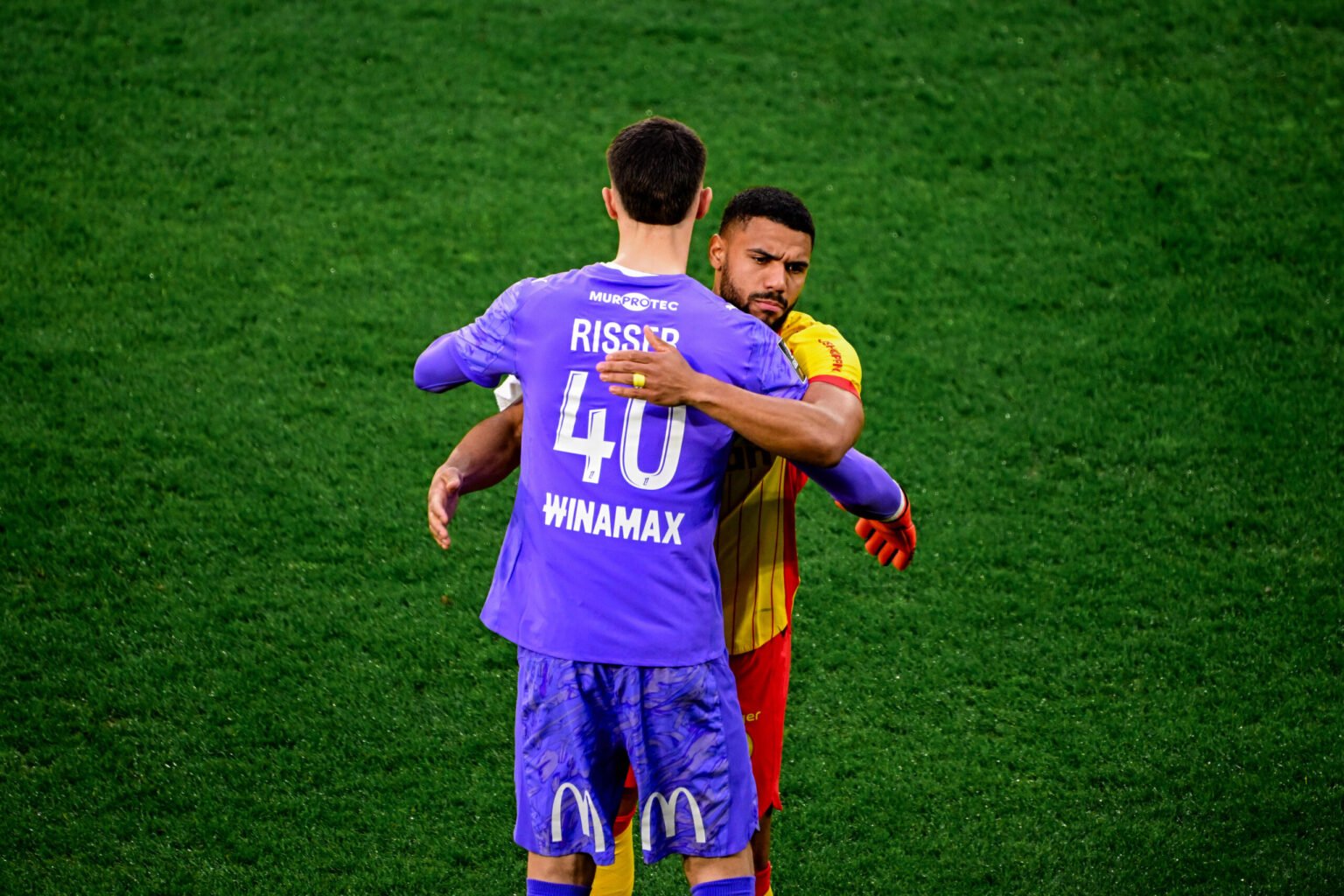 Robin Risser et Matthieu Udol RC Lens